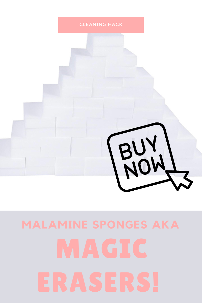 Introducing the Ultimate Cleaning Hack: Malamine Sponges aka Magic Erasers!
